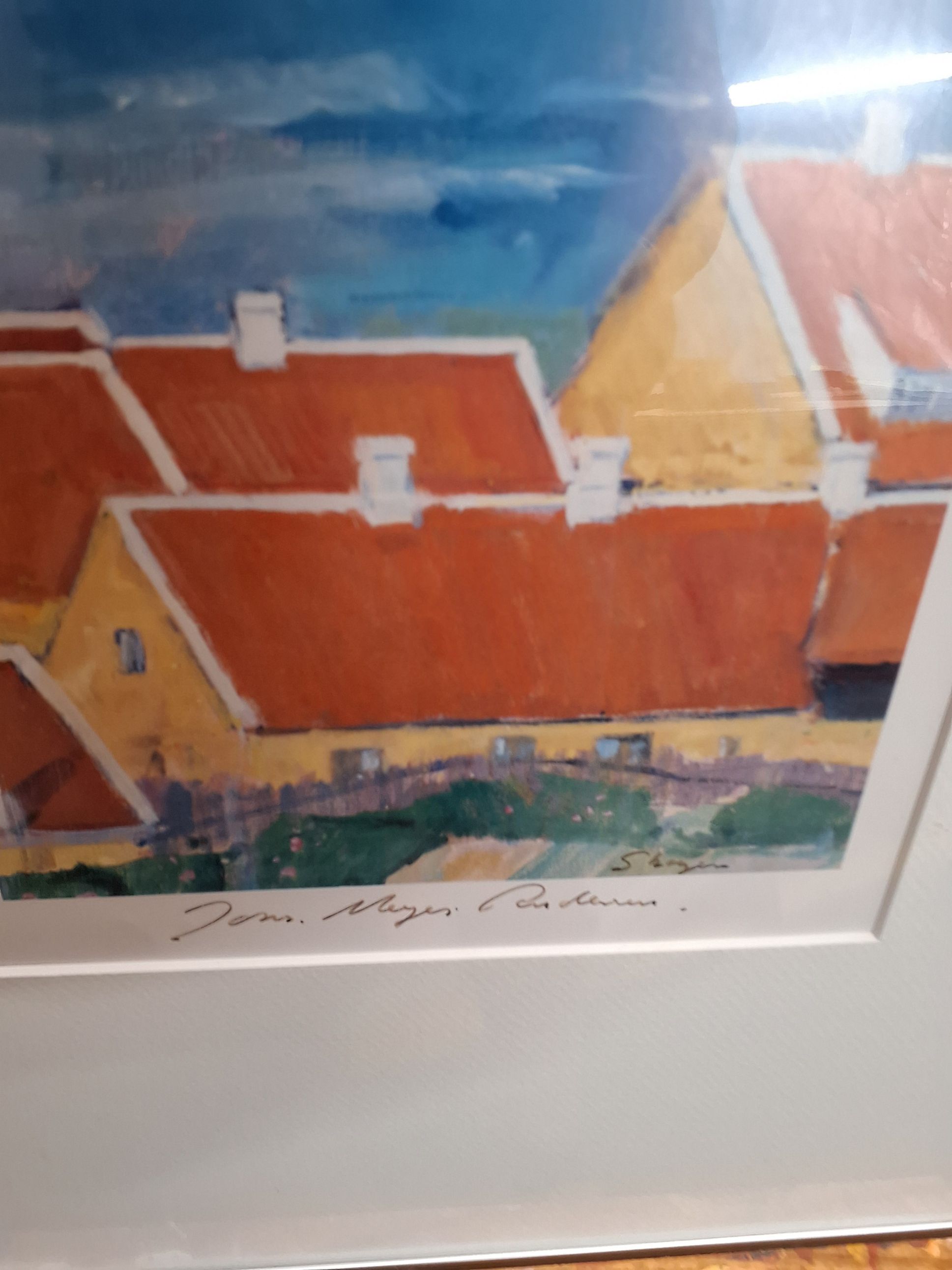Skagens huse, maleri